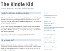 Tablet Screenshot of kindlekid.flowcrow.com